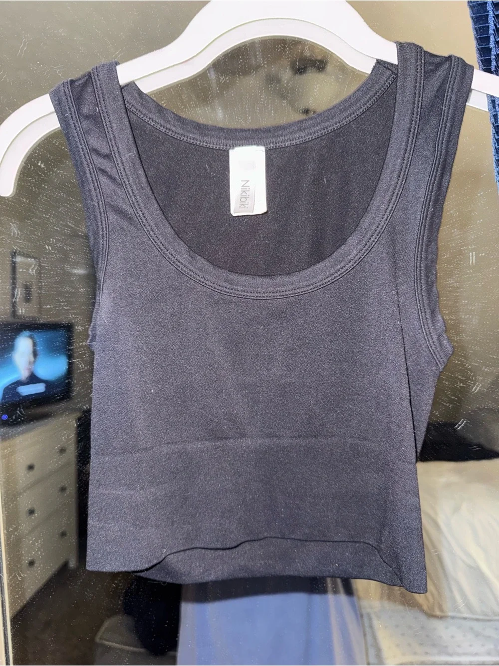 Nikibiki Black Cropped Tank Top - Picture 3 of 4
